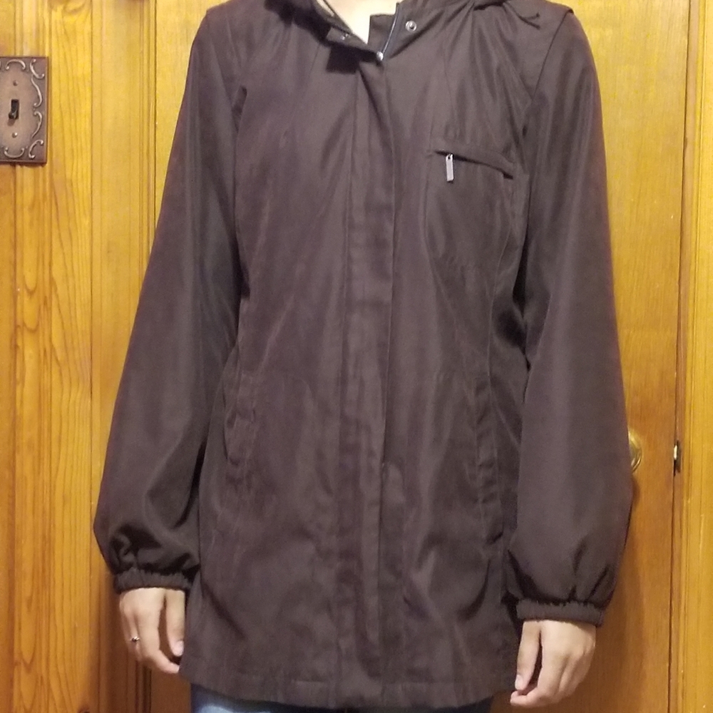 JONES NEW YORK HOODED JACKET